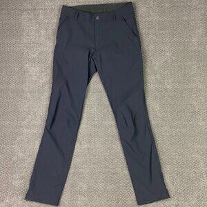 Kuhl Renegade Afire Pants Men's 32 x 34 Fit 34 x 33 Gray High Performance Chino